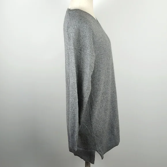 EUC 90s Angora Wool Made in Italy of Benetton Long Baggy Sweater Size Large - Picture 6 of 12